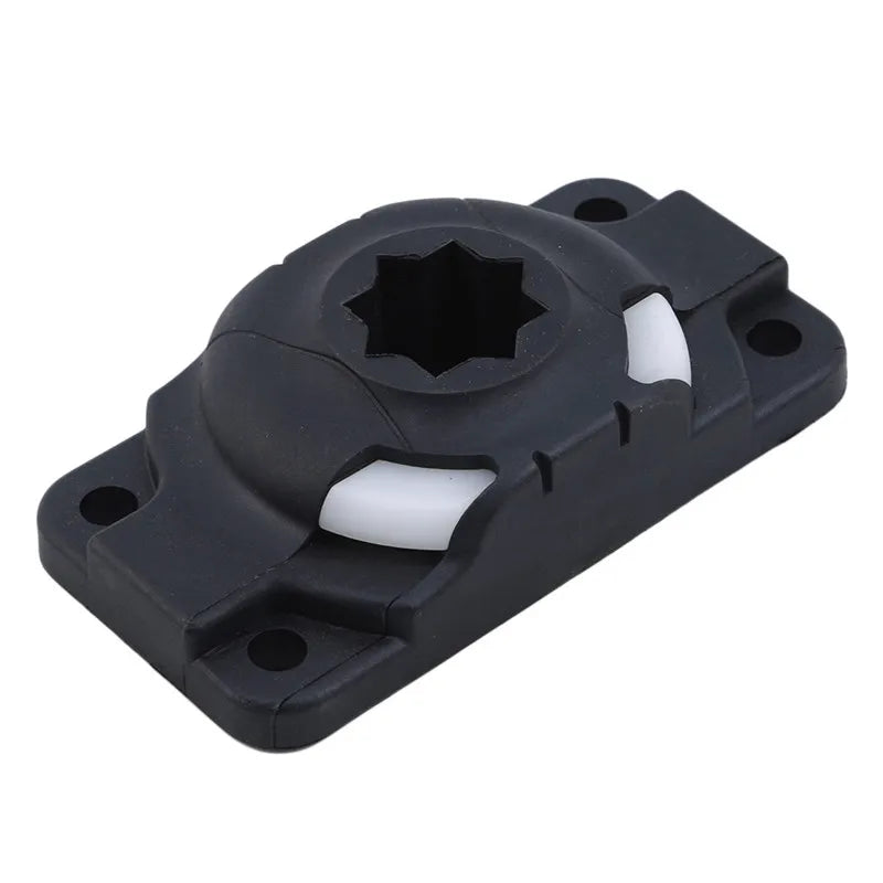Inflatable Kayak Rod Holder Mount Base Boat Canoe Slide Rail Nylon Kayak Accessories Without Screws Ship Accessories Peaceful Pleasures Health and Wellness