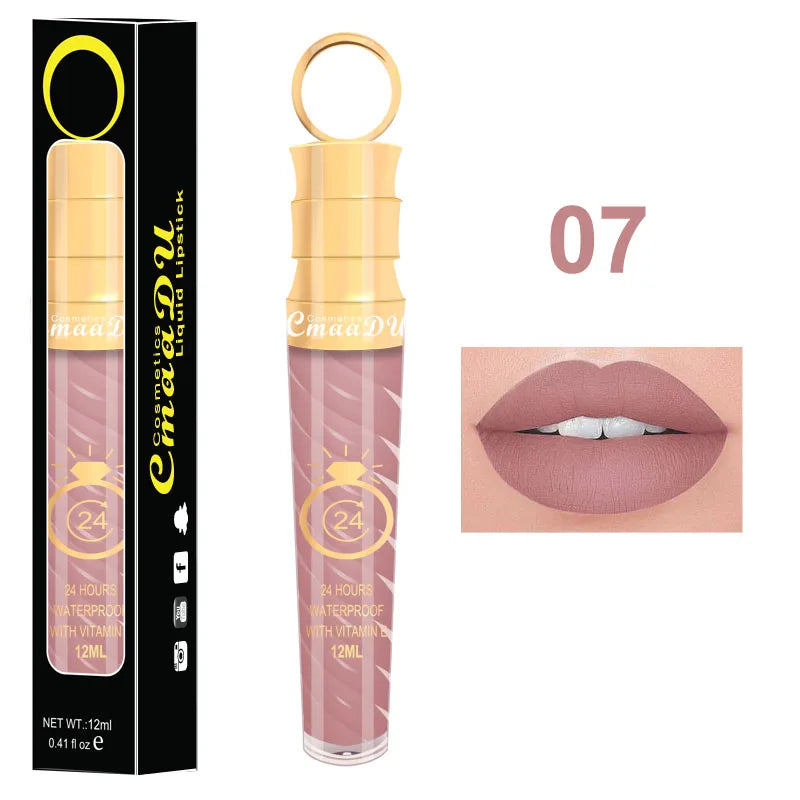 Cmaadu Matte Lip Gloss – Waterproof Long-Lasting Non-Stick