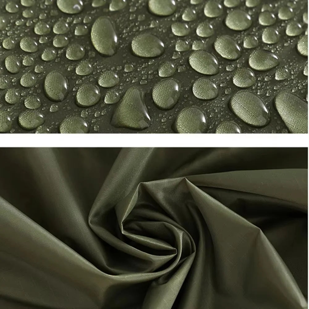 New 3 in 1 Outdoor Raincoat Hooded Sleeve Multifunction Rain Poncho Waterproof Portable Outdoor Rainwear Hiking Travel Peaceful Pleasures Health and Wellness