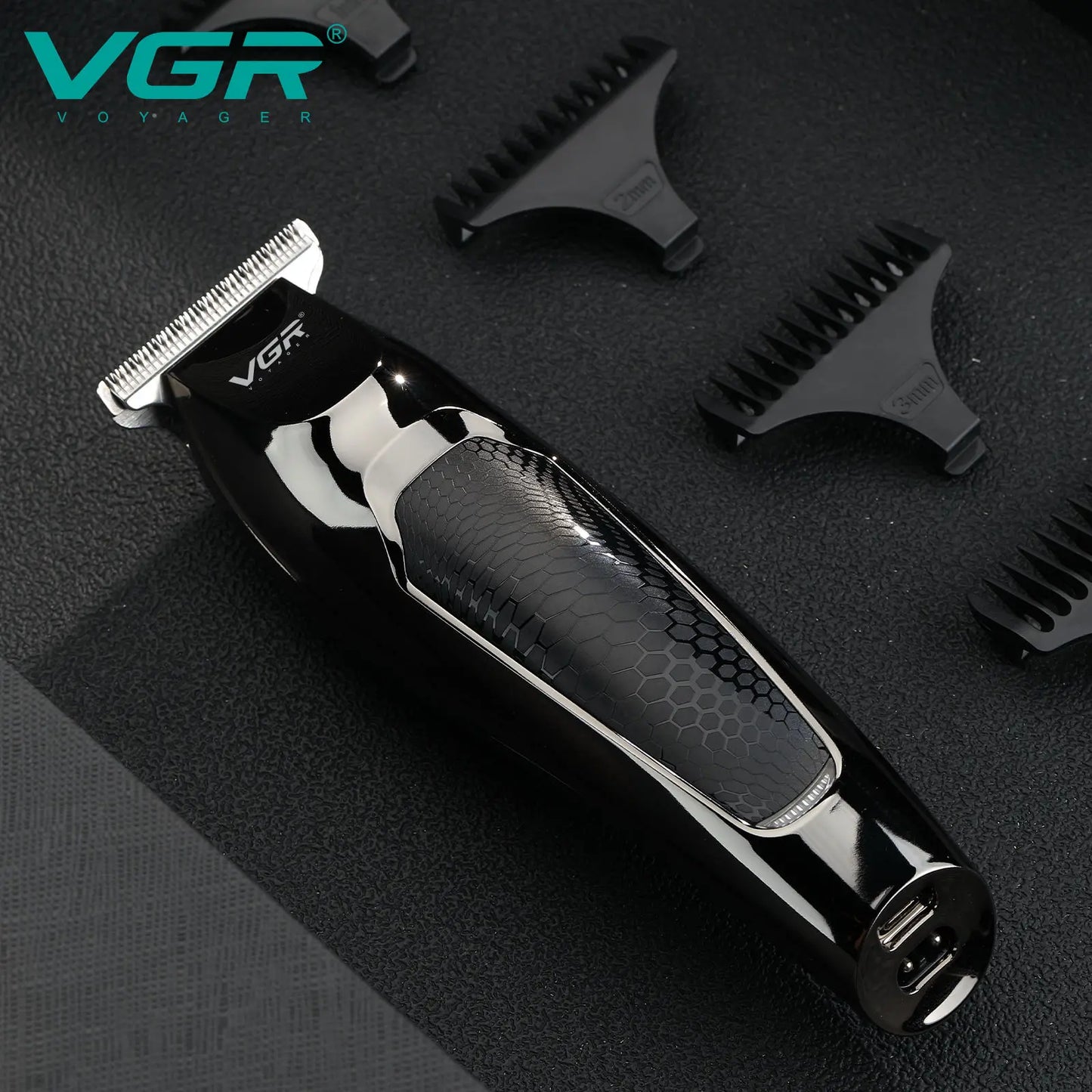 VGR 030 Hair Trimme Professional Haircut Machine Cordless Hair Cutting Machine Electric Barber Hair Clipper Clipper for Men Peaceful Pleasures Health and Wellness