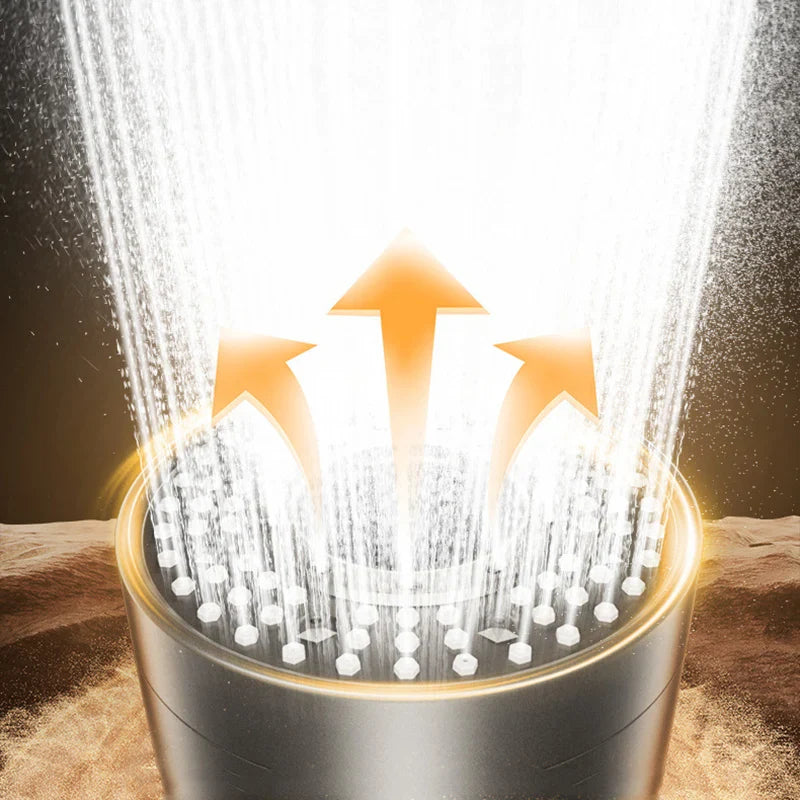 5-Speed Filtered Handheld Shower Head Set – Water Saving