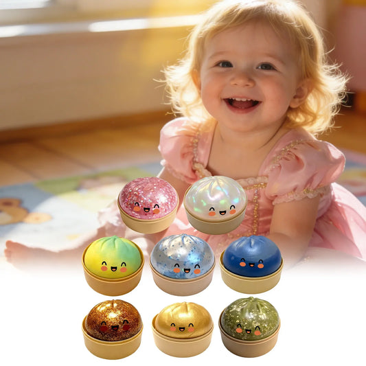 Bun Squishy Fidget Toy – Soft Food Shaped Sensory Toy Squishy Fidget Toy Oasis Select