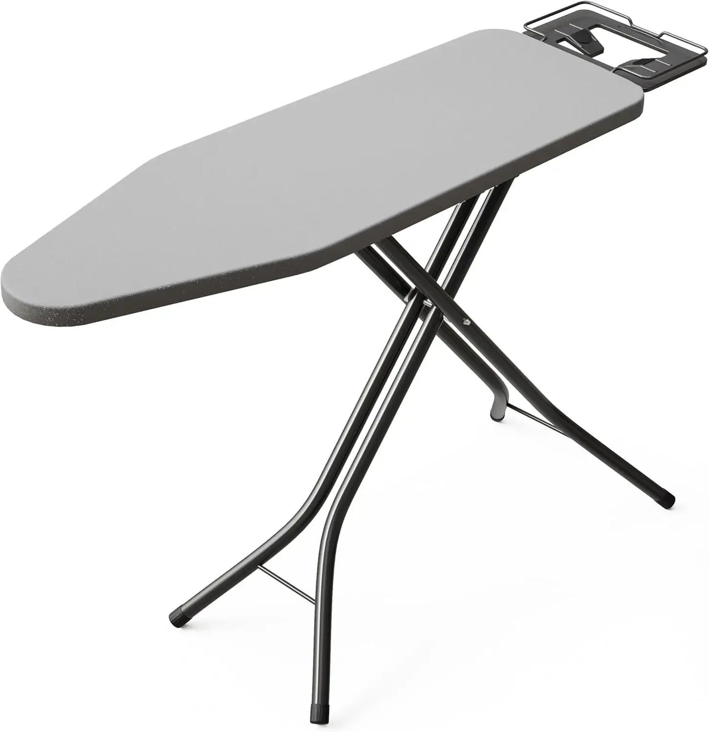 Foldable Ironing Board with Adjustable Height, Heat-Resistant Cover, and Safety Iron Rest for Compact Spaces Peaceful Pleasures Health and Wellness United States