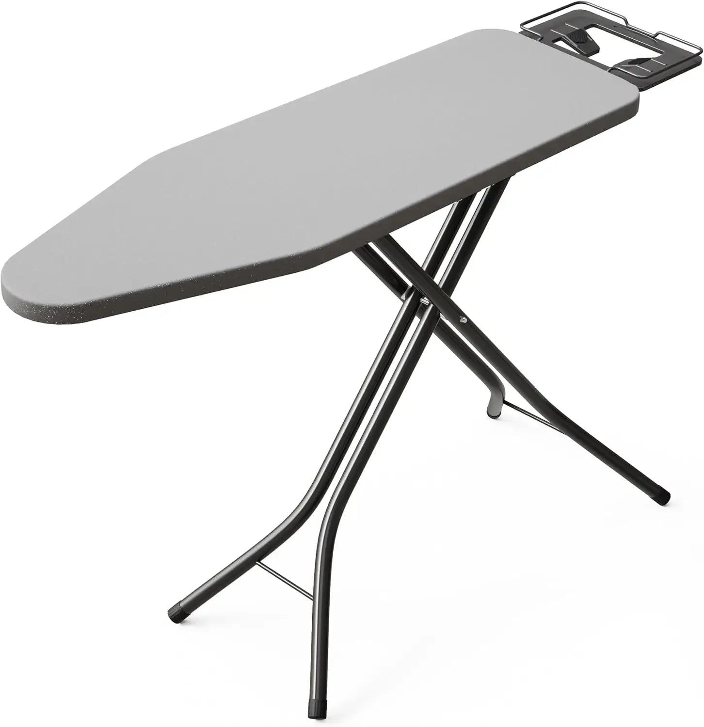 Foldable Ironing Board with Adjustable Height, Heat-Resistant Cover, and Safety Iron Rest for Compact Spaces Peaceful Pleasures Health and Wellness United States