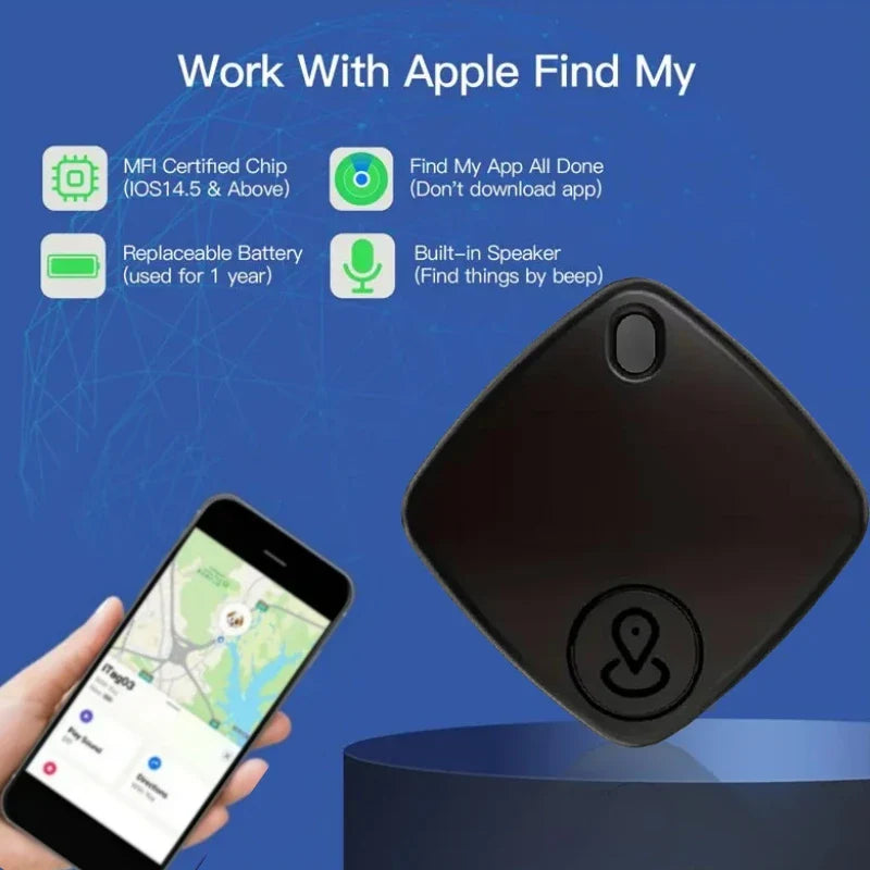 GGBEE Bluetooth Tracker – Works with Apple Find My App (iOS)