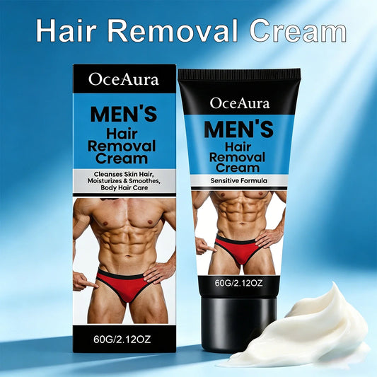 Men's Hair Removal Cream – Body Depilatory 60g Hair Removal Cream Oasis Select