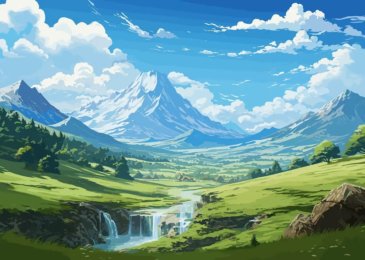 Aestheticism Anime Scenes Posters Sakura Tram Train Ocean View Landscape Prints Canvas Painting Wall Art Picture for Home Decor Peaceful Pleasures Health and Wellness SKU-15 20x30cm Unframed