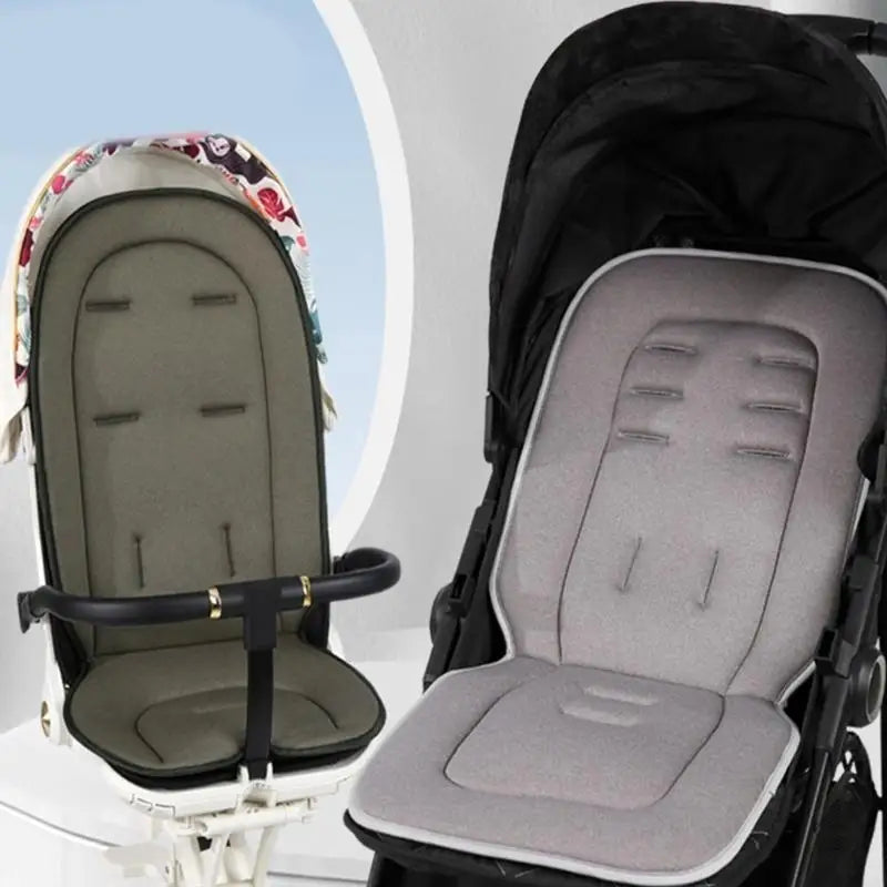 Ventilated Cotton Baby Stroller Cushion Mat | Padded Support