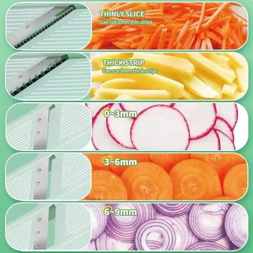 Multi-function Vegetable Slicer Household Fruit Cutter Manual