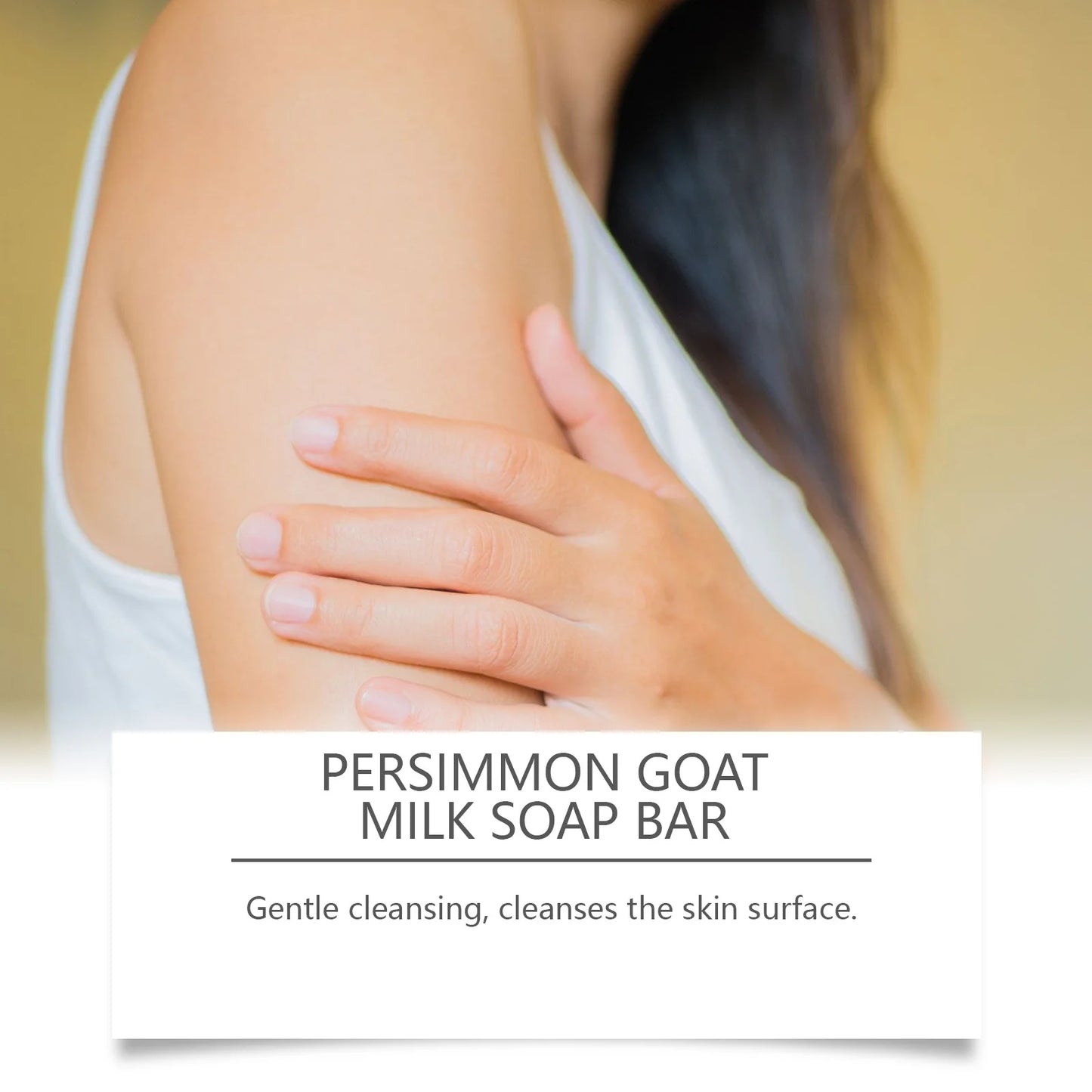 OceAura Persimmon Goat Milk Soap – Moisturizing Cleansing Bar