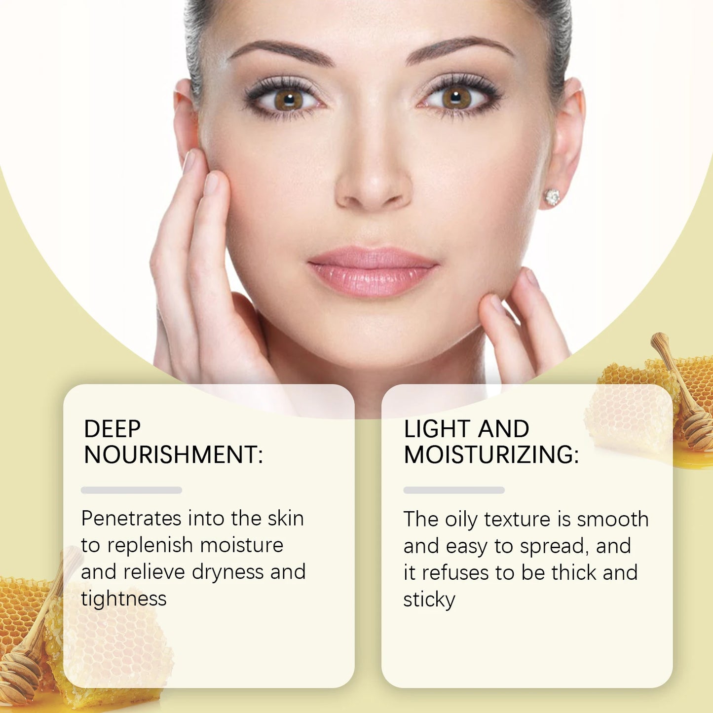 Honey Moisturizing Body Oil – Face & Body Nourishing (30ml)