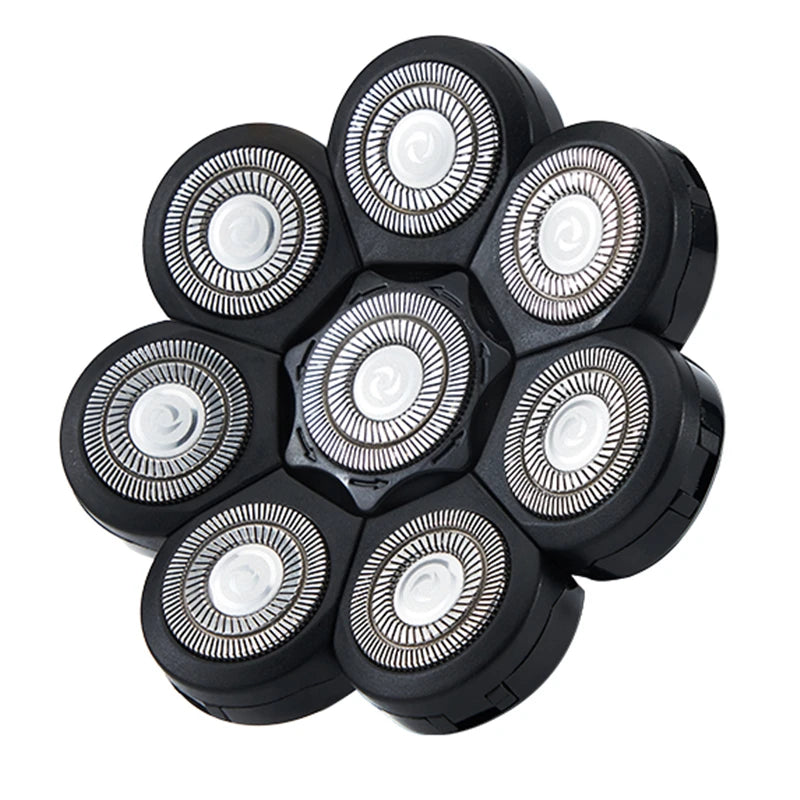 8D Floating Electric Shaver Replacement Head – Washable Blade Kit