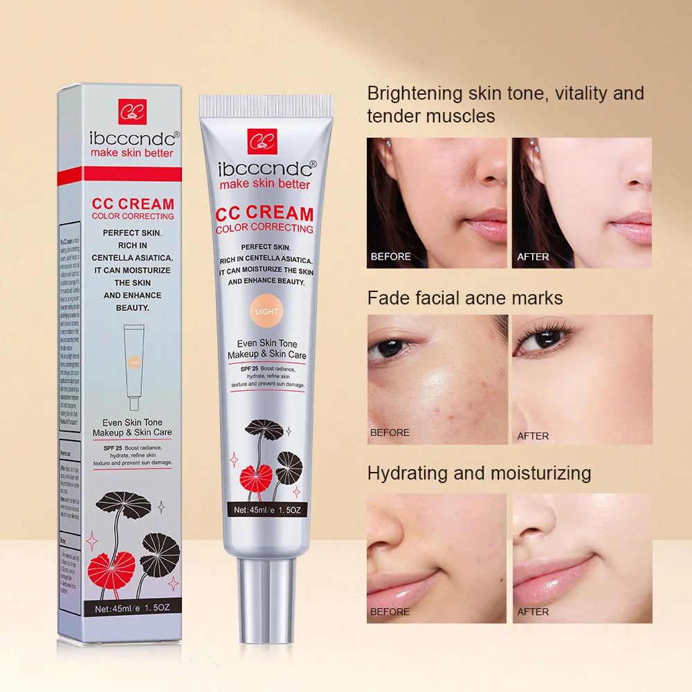 ibcccndc CC Cream SPF25 | Color Correcting Concealer Moisturizer