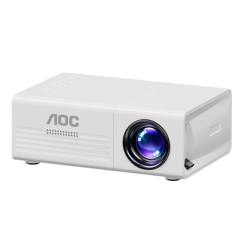 Mini Projector TFT LCD 1920x1080 Full HD 1080p Wifi Bluetooth Portable Projectors Home Theater Cinema Outdoor proiettore Peaceful Pleasures Health and Wellness White EU Plug