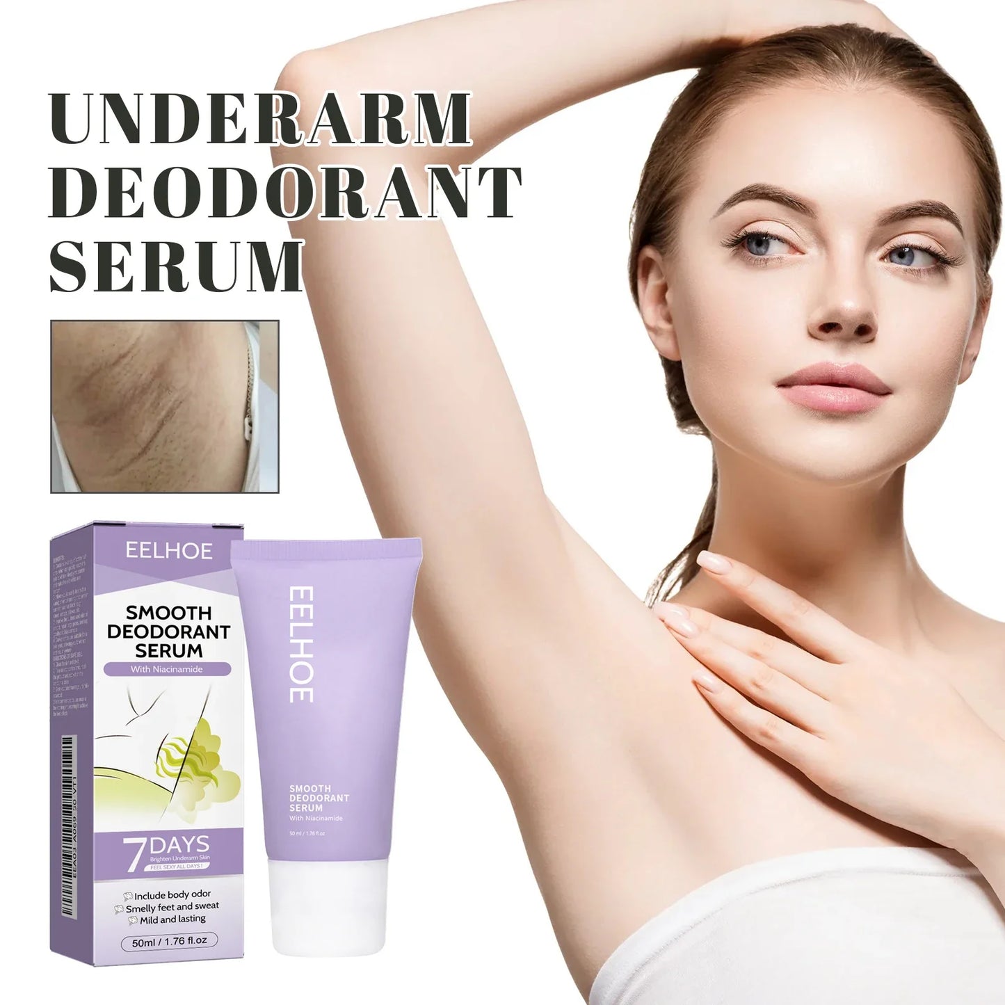 Underarm Care Cream – Odor Neutralizing, Moisturizing & Portable