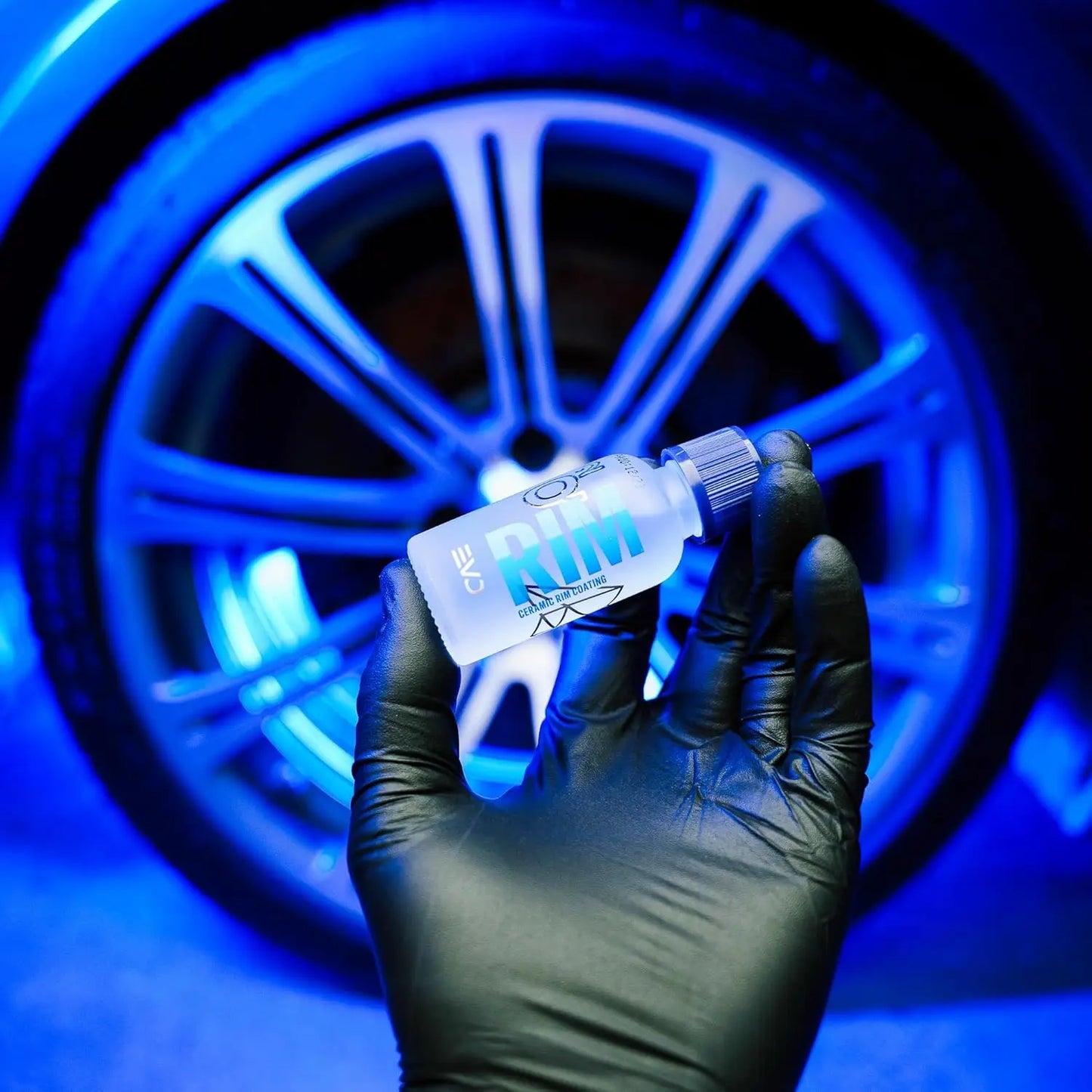 Rim EVO Ceramic Wheel Coating Brake Dust Heat Resistant Hydrophobic Wheel Protectant Satin Ceramic for Alloy Painted Rims Peaceful Pleasures Health and Wellness