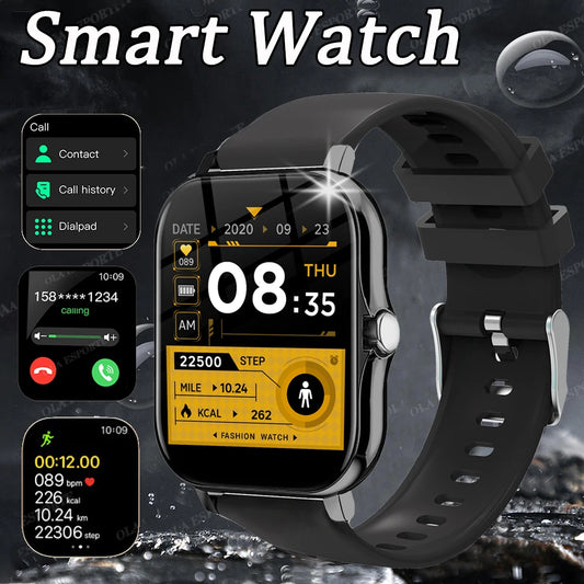Smart Watch 2.01" Bluetooth Calls Heart Rate SpO2 | Android iOS Bluetooth Smartwatch Peaceful Pleasures Health and Wellness