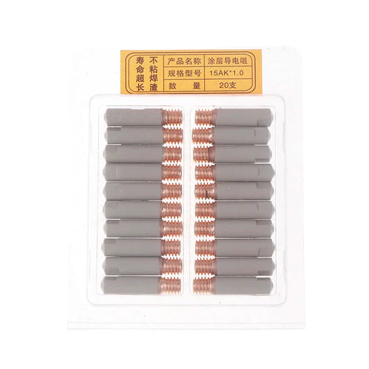 2-Pack 15AK MIG Welding Contact Tips – M6 Coated Copper Nozzle Welding Contact Tips Oasis Select