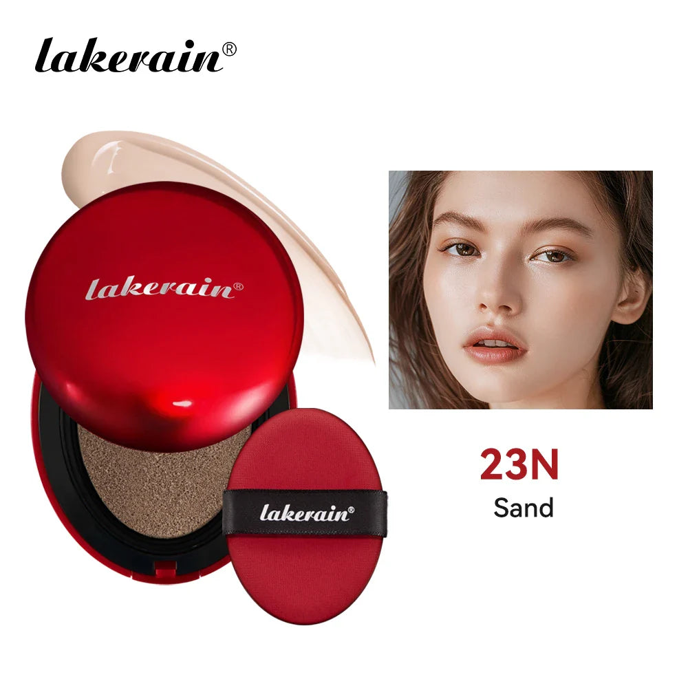 Korean Cushion Foundation – Semi-Matte, 72-Hr Wear & SPF