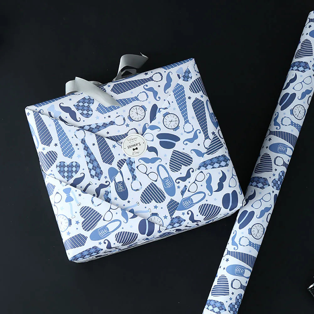 50x70cm Men's Gift Wrapping Paper | Birthday & Father's Day