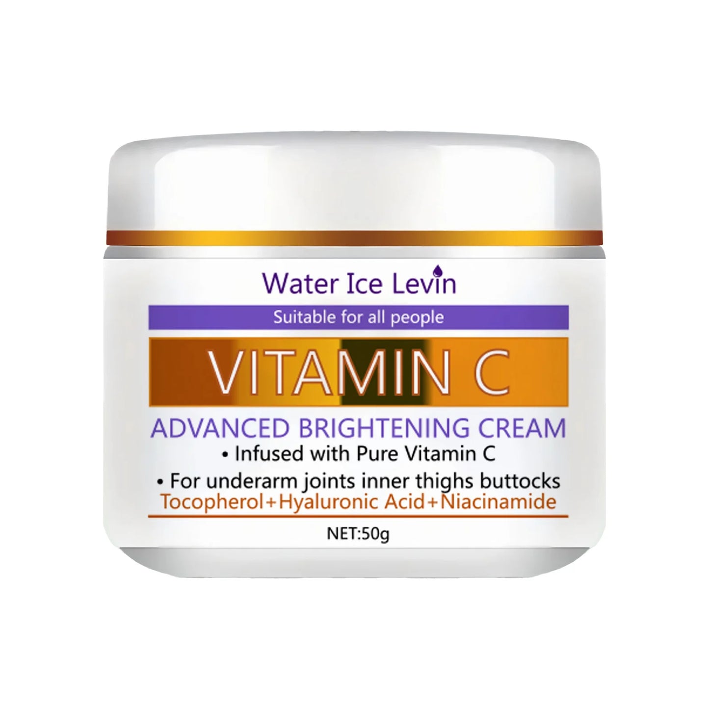 Vitamin C Brightening Body Cream – Even Skin Tone Emulsion 50g Brightening Body Cream Peaceful Pleasures Health and Wellness A