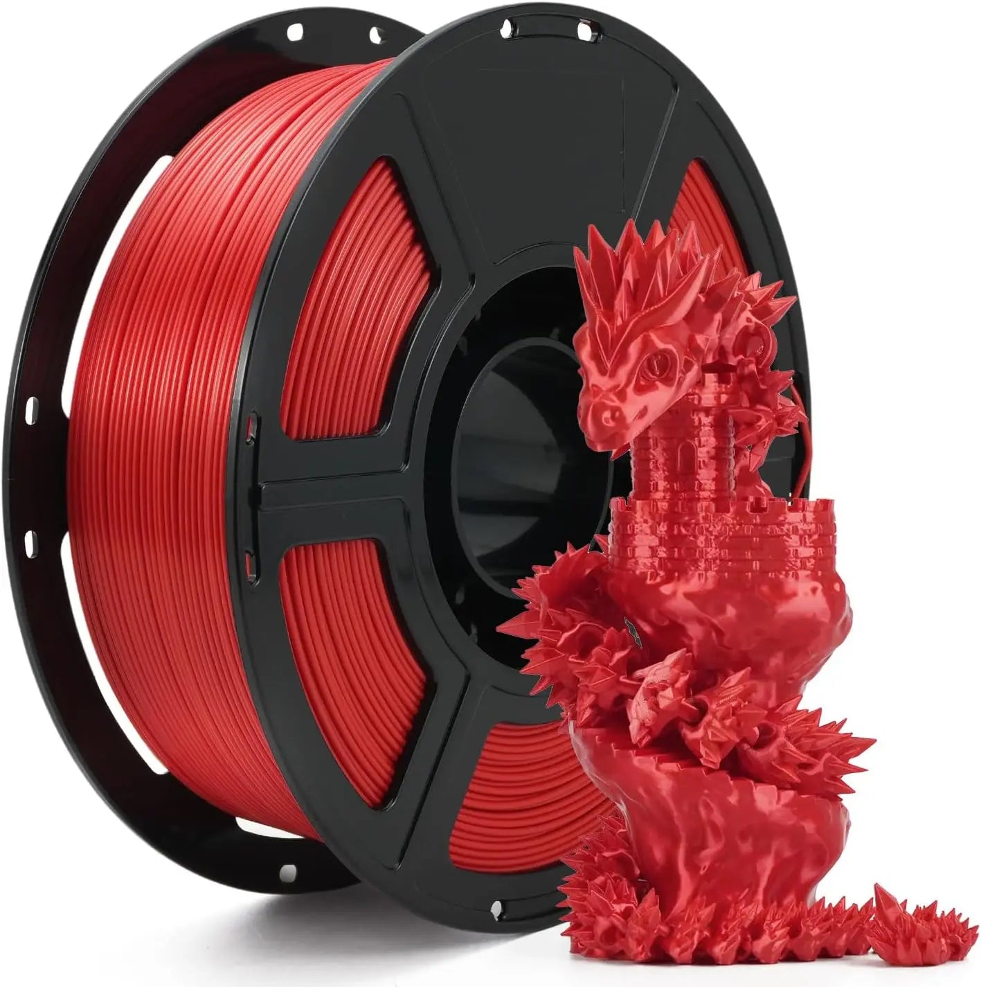 Silk PLA Filament 1.75mm 250g – Glossy 3D Printer Spool