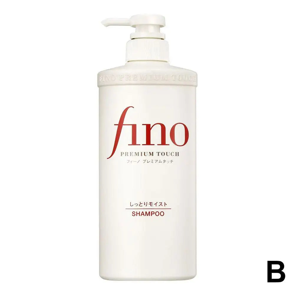 Fino Shampoo Conditioner 550ml Oil Control Volumizing Smooth Hair Mask Repair Dry Damaged Hair Moisturizing Nourishing Treatment Peaceful Pleasures Health and Wellness 550ml A