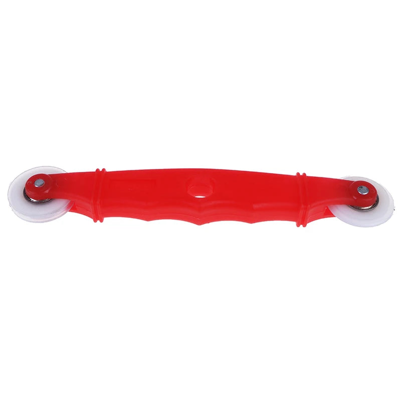 Red Nylon Handle Window Mesh Roller Window Install Tool DIY Screen Door Installation Hand Spline Roller Rolling Tool Peaceful Pleasures Health and Wellness