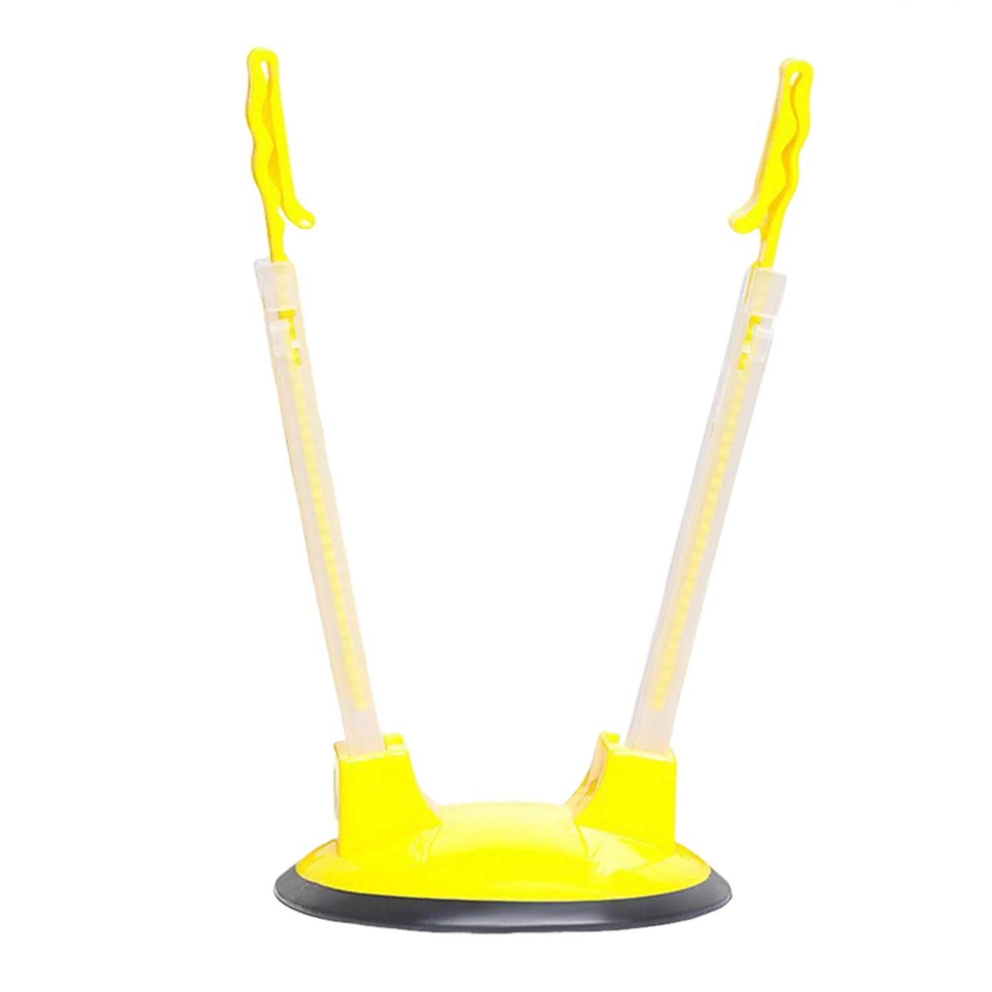 Adjustables Non Slip Food Storage Bag Holder Fresh-Keeping Freezer Bag Support Reusable Fresh-Keeping Baggy Rack Kitchen Supply Peaceful Pleasures Health and Wellness Yellow