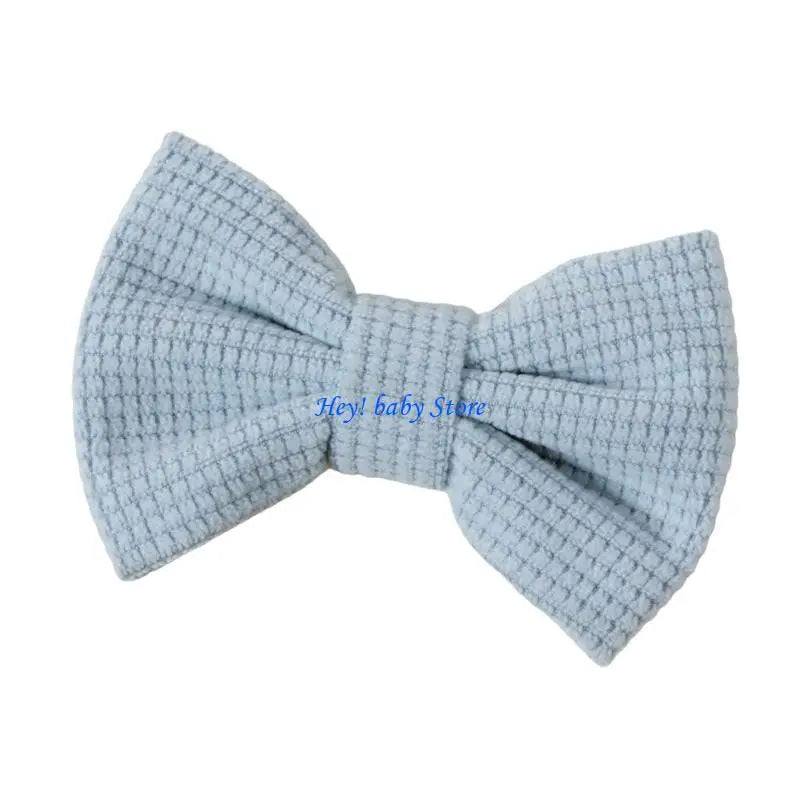 Girls Plaid Hair Clip Barrette | Cute Fabric Hairpin for Kids