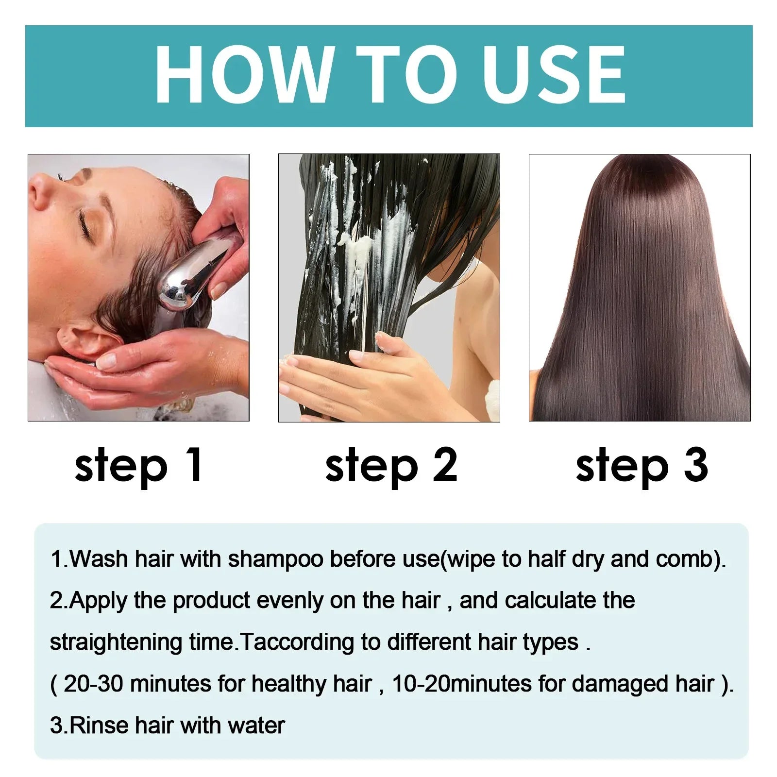 Keratin Protein Hair Straightening Cream – Smoothing 60ml Peaceful Pleasures Health and Wellness