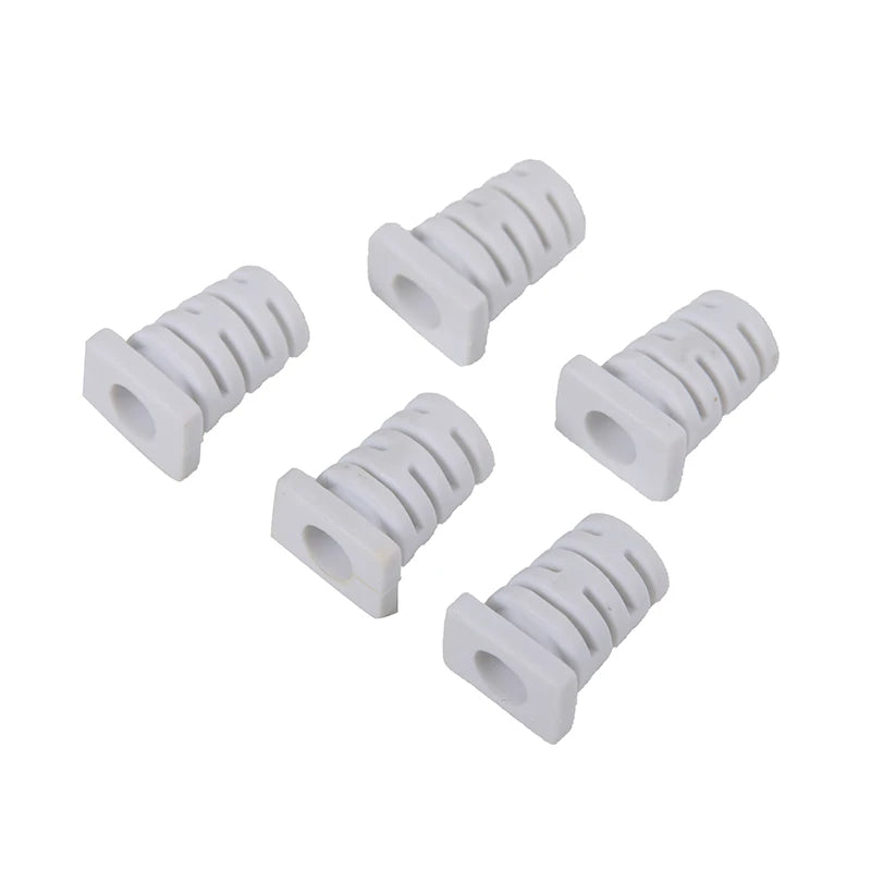10pcs Rubber Strain Relief Cord Boot Protector Wire Cable Sleeve 5.0mm Cable Gland Connector For Power Tool Cellphone Charger Peaceful Pleasures Health and Wellness