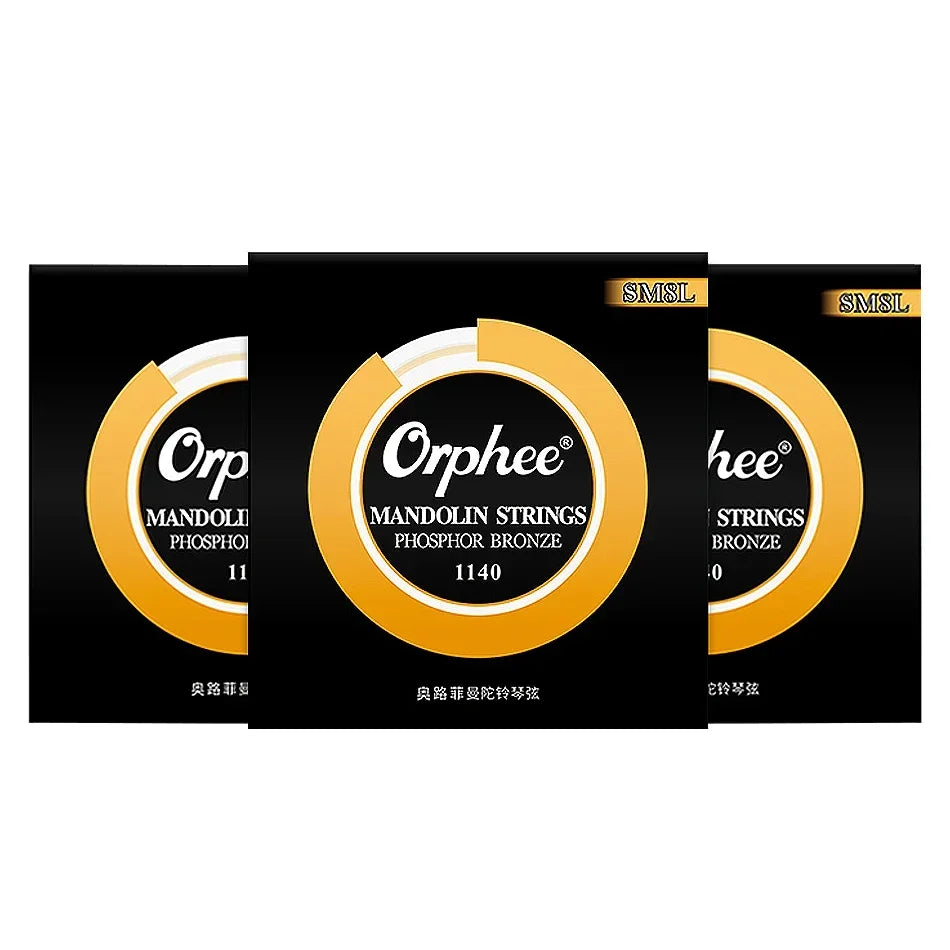 1 Orphee SM1140 Mandala Bell String Hexagonal Steel Core Nano Coating