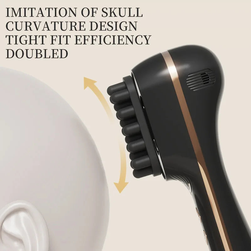 Electric Scalp Massager Comb – Vibrating Hair Care Device Scalp Massager Comb Peaceful Pleasures Health and Wellness