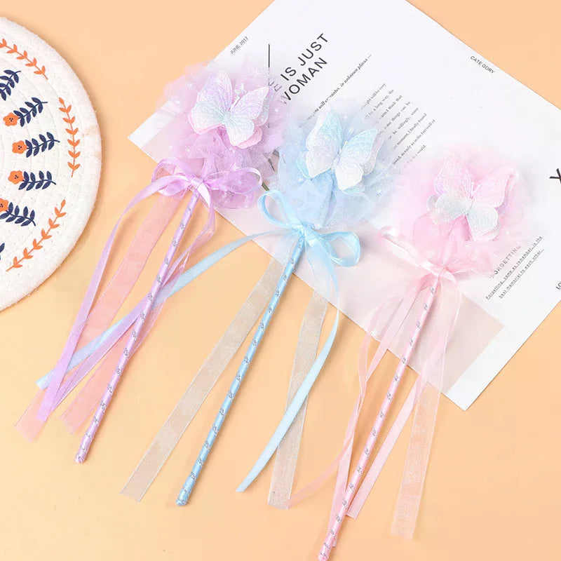 Butterfly Fairy Wand Princess Cosplay Prop for Girls