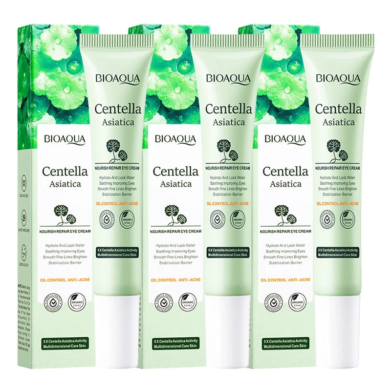 BIOAQUA Centella Eye Cream – Dark Circles & Bags | 1/2/3 Pack