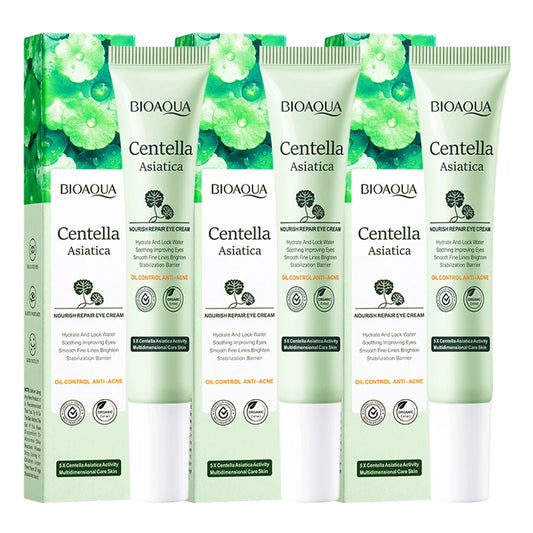 BIOAQUA Centella Eye Cream – Dark Circles & Bags | 1/2/3 Pack Eye Cream Peaceful Pleasures Health and Wellness 3pcs