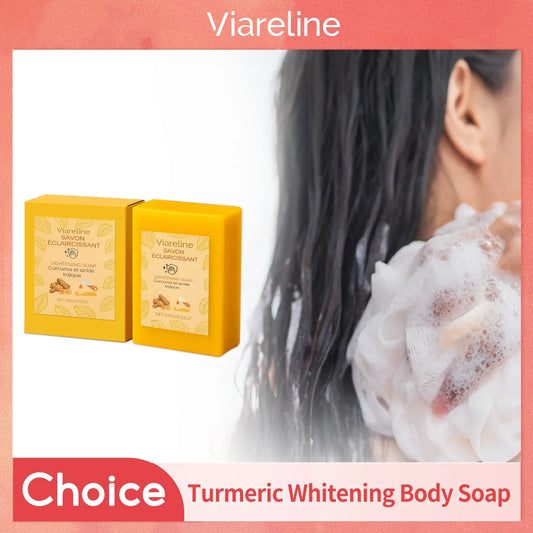 Viareline Kojic Acid Turmeric Soap – Even Skin Tone 100g Whitening Soap Bar Oasis Select