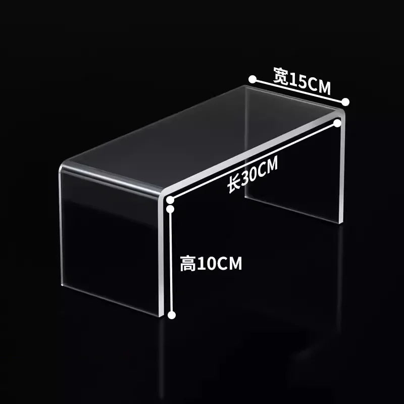 Clear Acrylic Shelf Organizer – Cosmetics, Perfume & Toy Display