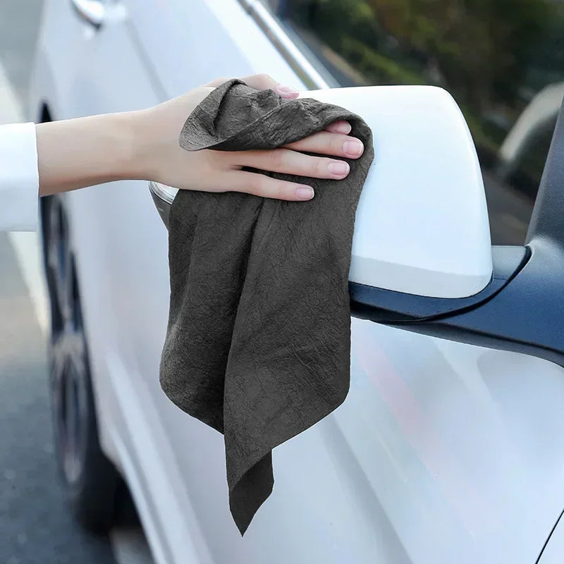 Magic Cloth Window For Kitchen Dishcloth Cleaning Tool Household Glass Reusable Thickened Towel Microfiber New Traceless Goods Peaceful Pleasures Health and Wellness