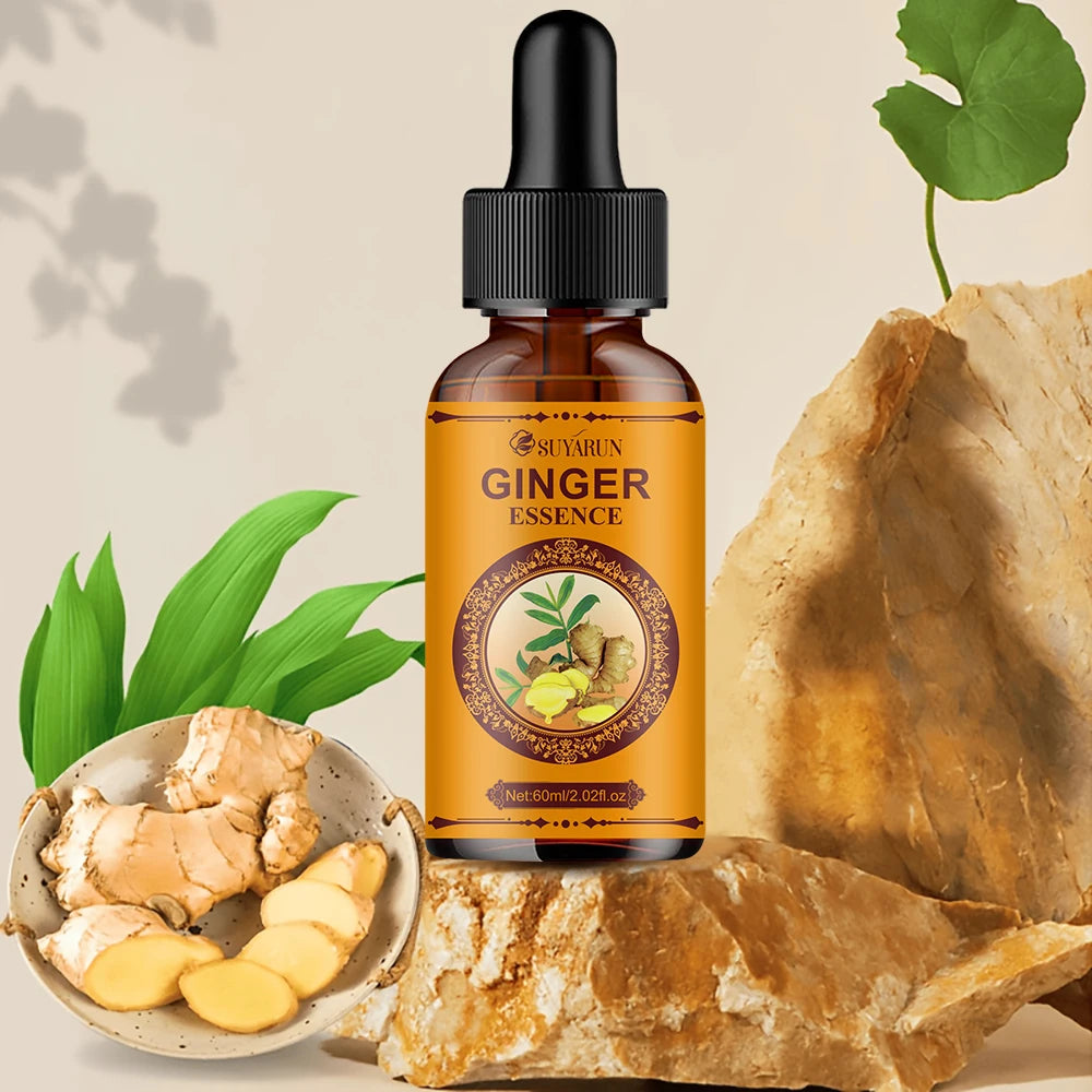 SUYARUN Vitamin E & Hyaluronic Acid Ginger Serum – Anti-Aging, Hydrating, Brightening Skin Care for All Skin Types. Peaceful Pleasures Health and Wellness