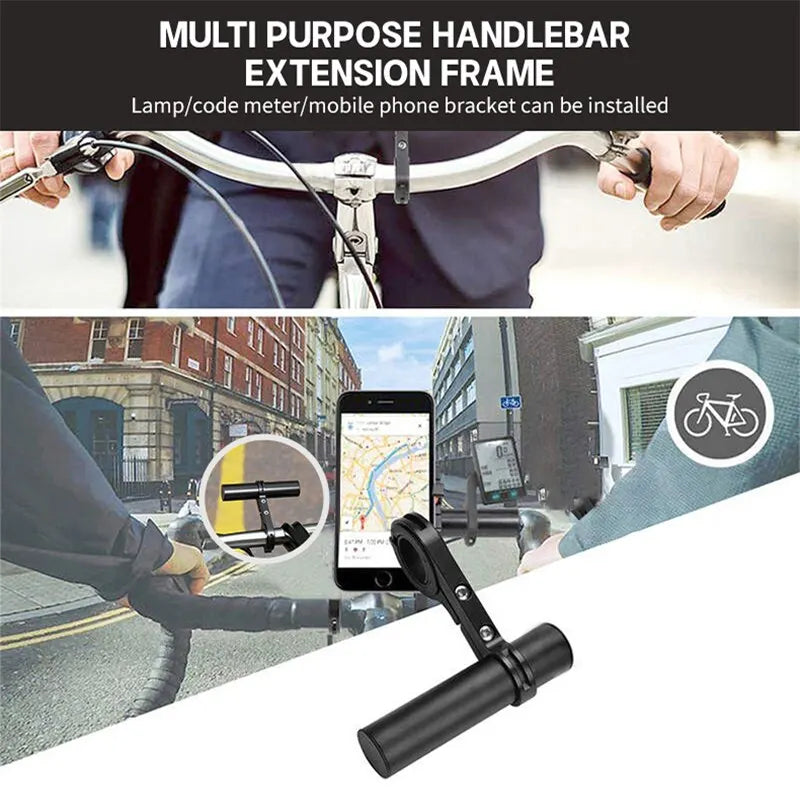Aluminum Bicycle Handlebar Extender – Lightweight Extension Bracket
