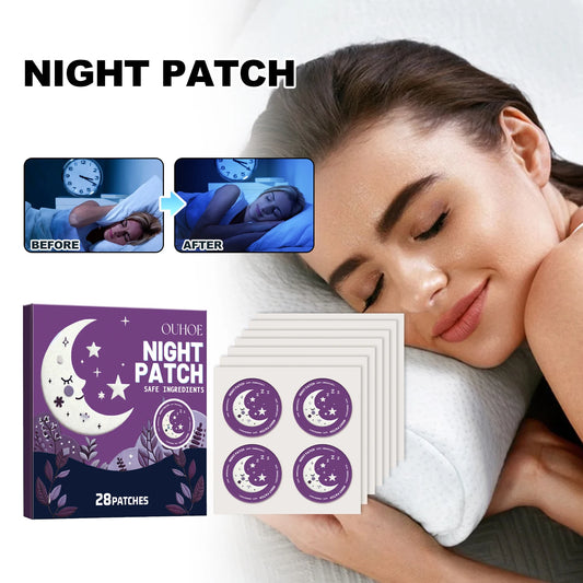 28-Pc Natural Sleep Aid Patches | Deep Sleep & Calm Support Sleep Aid Patch Peaceful Pleasures Health and Wellness