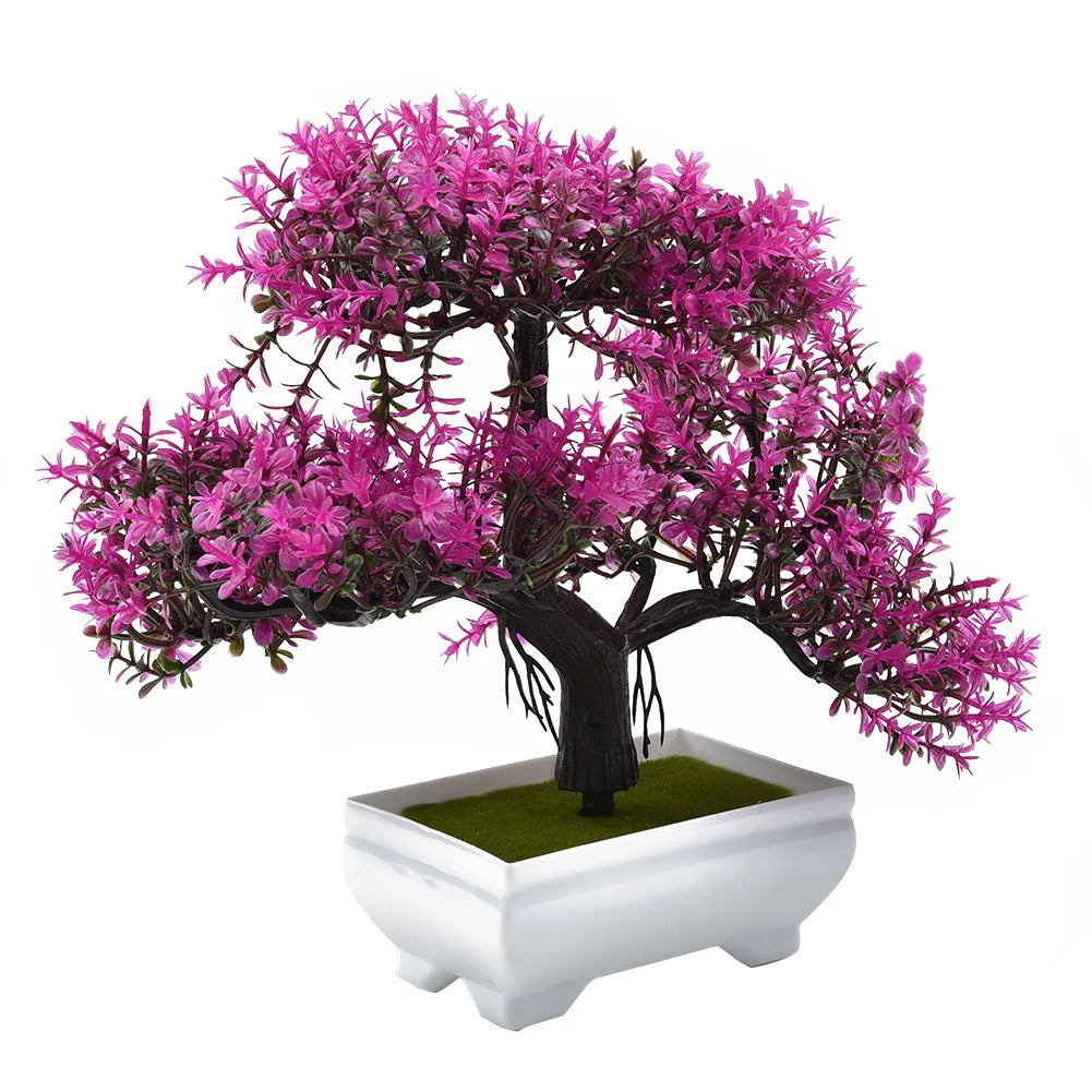 Artificial Plants Decoration Potted Fake Pot Bonsai Simulation Pine
