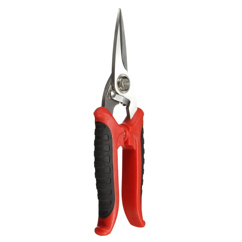 Stainless Steel Electrician Scissors | Wire & Sheet Trimmer Peaceful Pleasures Health and Wellness Red