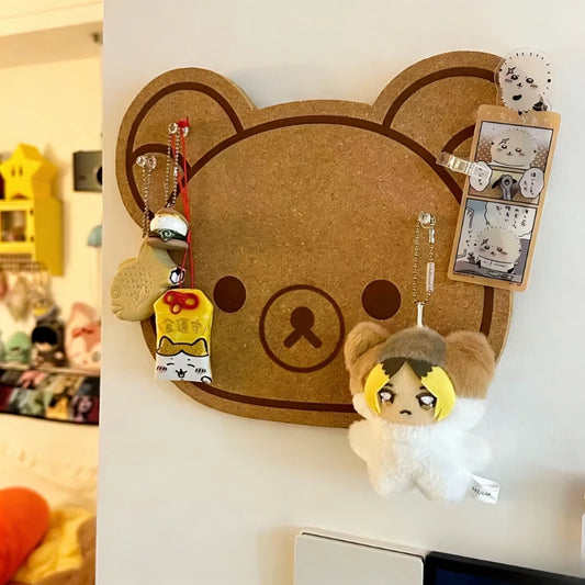 Cute Bear Pin Board – Wall Mounted Bulletin Board for Kids Bulletin Pin Board Peaceful Pleasures Health and Wellness