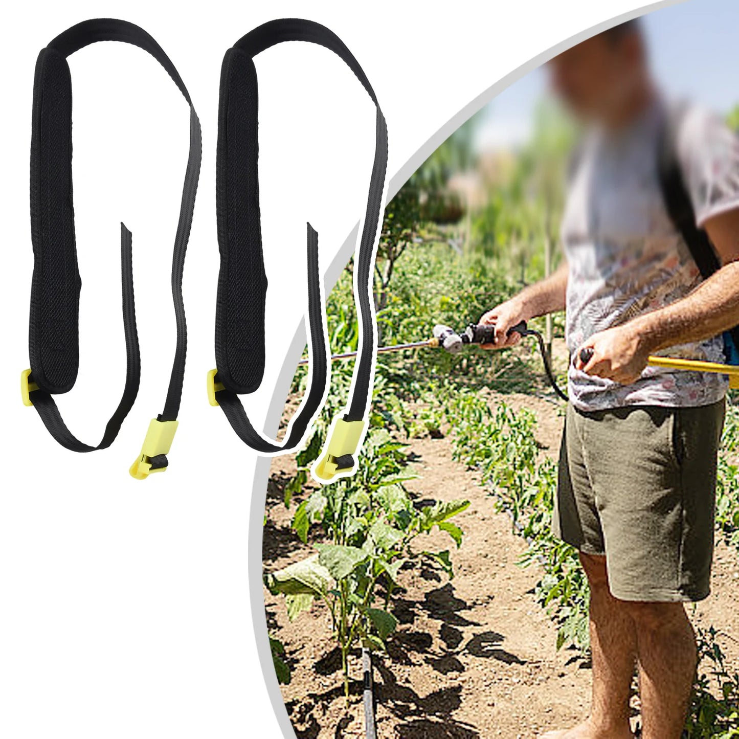 1 Pair Sprayer Shoulder Strap Replacement Premium Cloth Agriculture