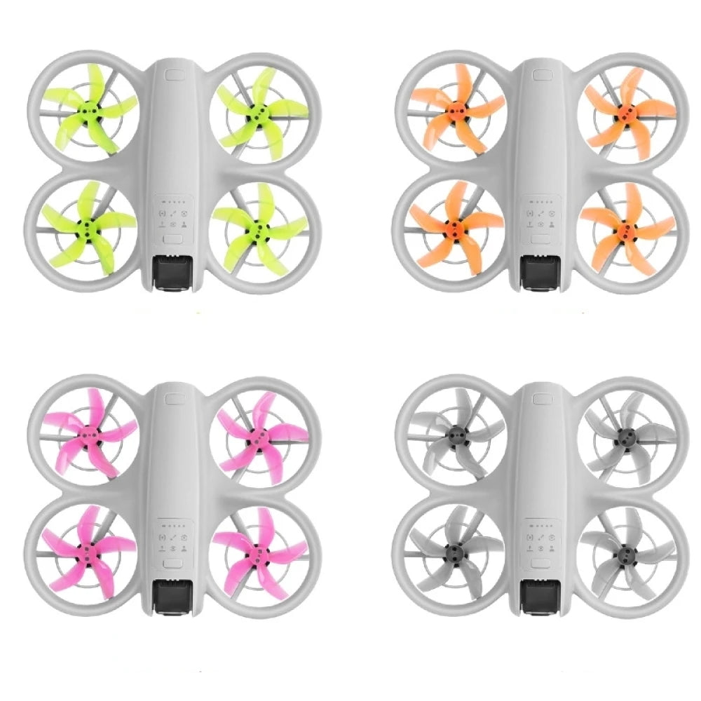 Good Performance And Durability For DJI NEO 2 Propellers Colorful 5-Blade Paddles Multi-Color Matching Multi-Color Mix And Match Peaceful Pleasures Health and Wellness
