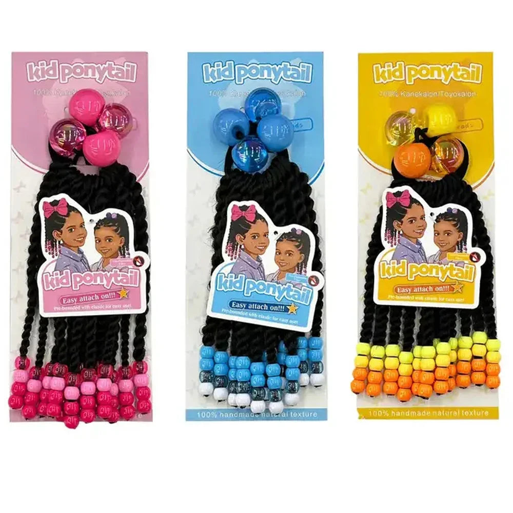 Hair Ponies for Girls Hair Bow Glitter Shinny Shining Glow in Dark Night Luminous Fluorescent Hair Accesories- for Girls Peaceful Pleasures Health and Wellness