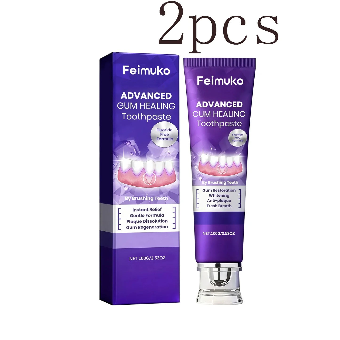 Gentle Teeth Care Toothpaste – Brightening & Fresh Breath